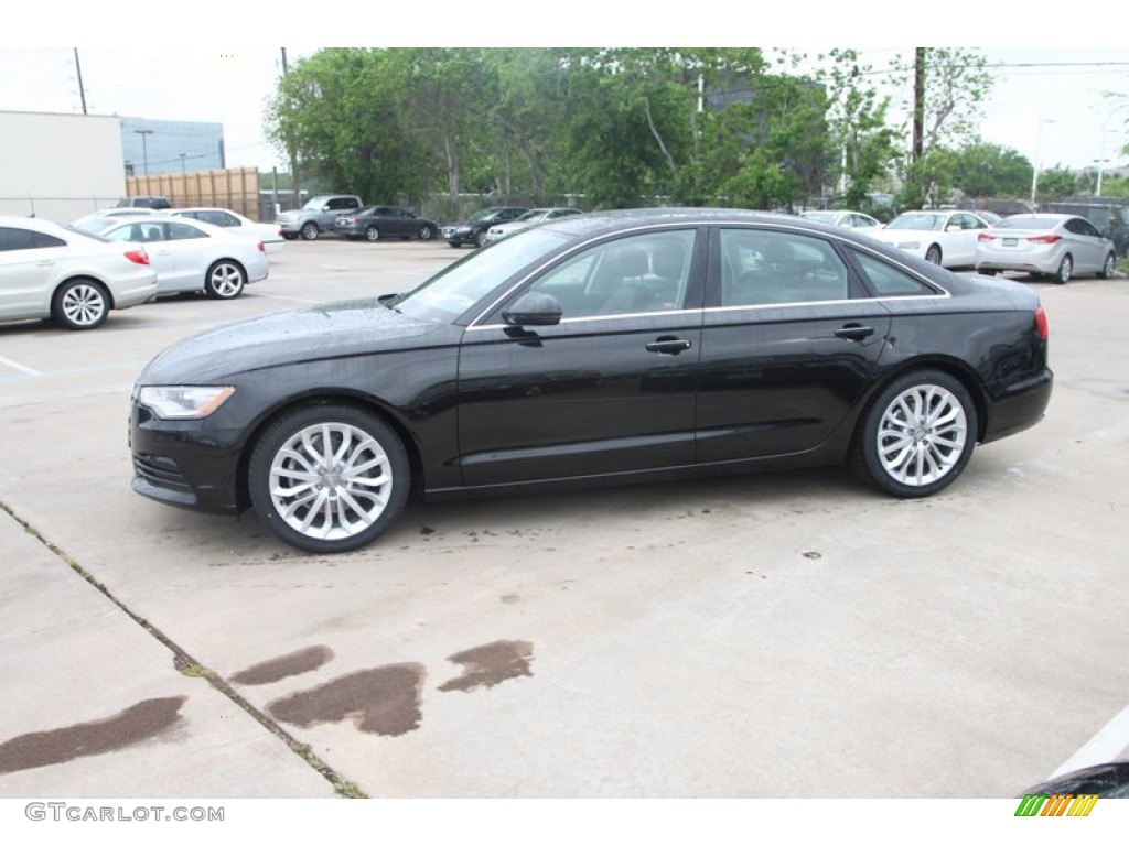Havanna Black Metallic 2013 Audi A6 2.0T quattro Sedan Exterior Photo #79877193