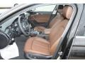 Nougat Brown Front Seat Photo for 2013 Audi A6 #79877357
