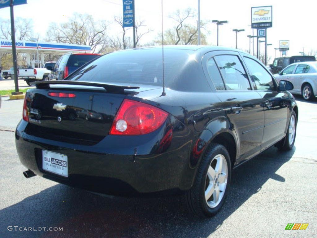 2005 Cobalt LS Sedan - Black / Gray photo #5