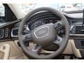 Velvet Beige Steering Wheel Photo for 2013 Audi A6 #79877944