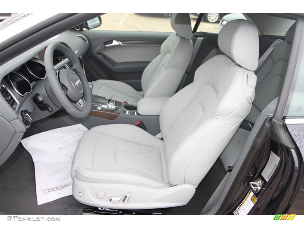 2013 Audi A5 2.0T quattro Cabriolet Front Seat Photo #79878369