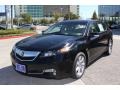 2013 Crystal Black Pearl Acura TL Advance  photo #3