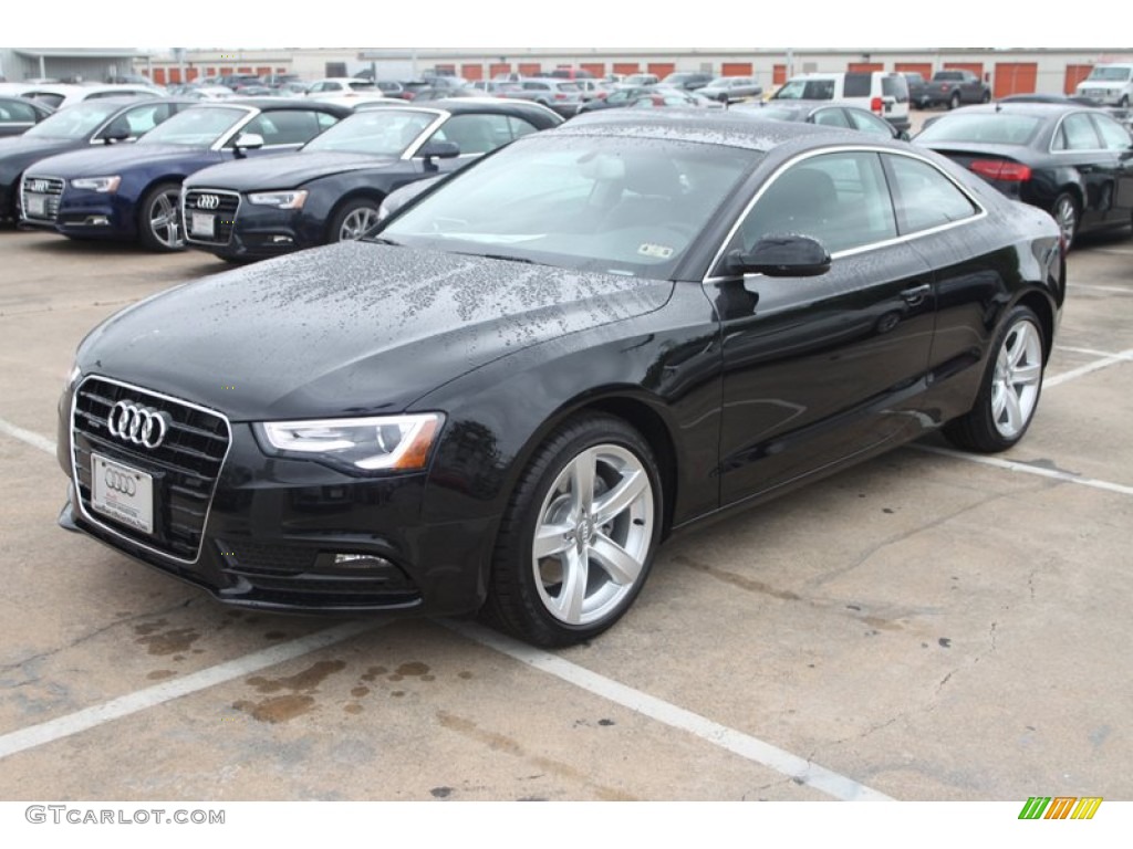 Phantom Black Pearl Effect 2013 Audi A5 2.0T quattro Coupe Exterior Photo #79880082