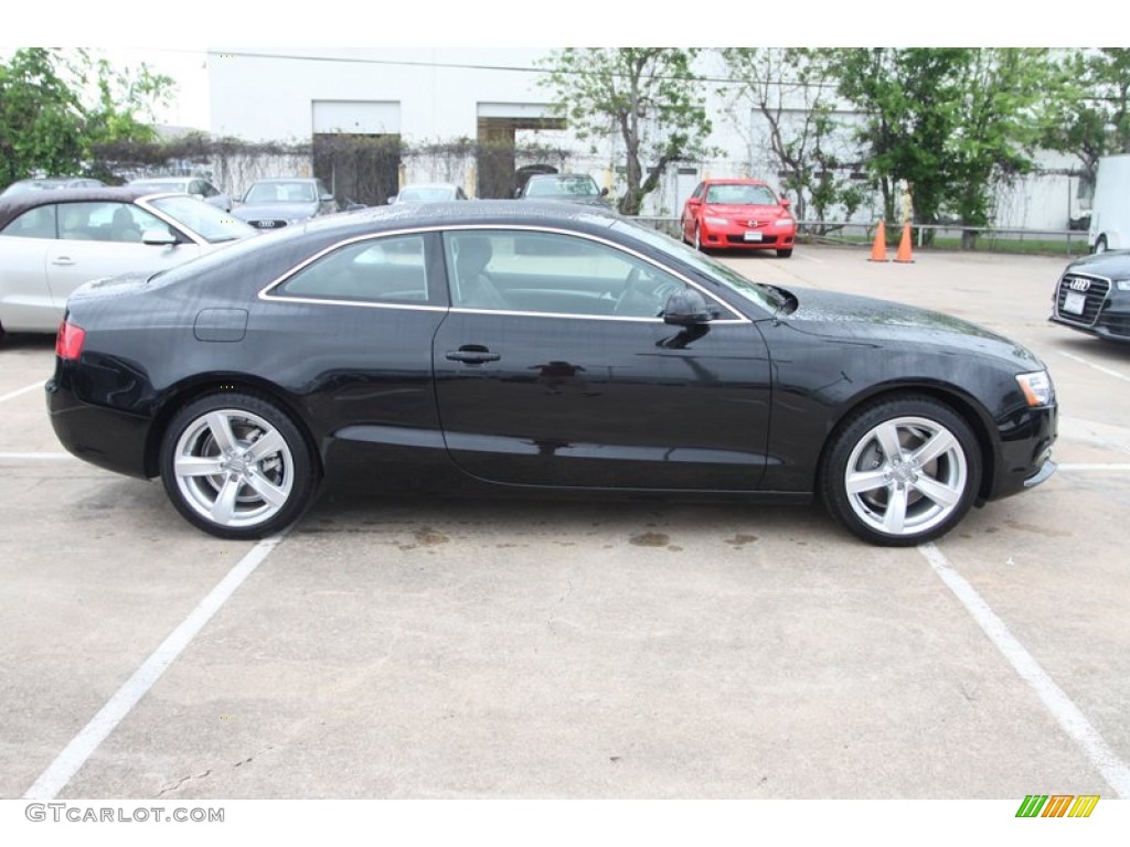 Phantom Black Pearl Effect 2013 Audi A5 2.0T quattro Coupe Exterior Photo #79880227