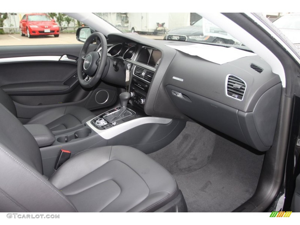 Black Interior 2013 Audi A5 2.0T quattro Coupe Photo #79880418