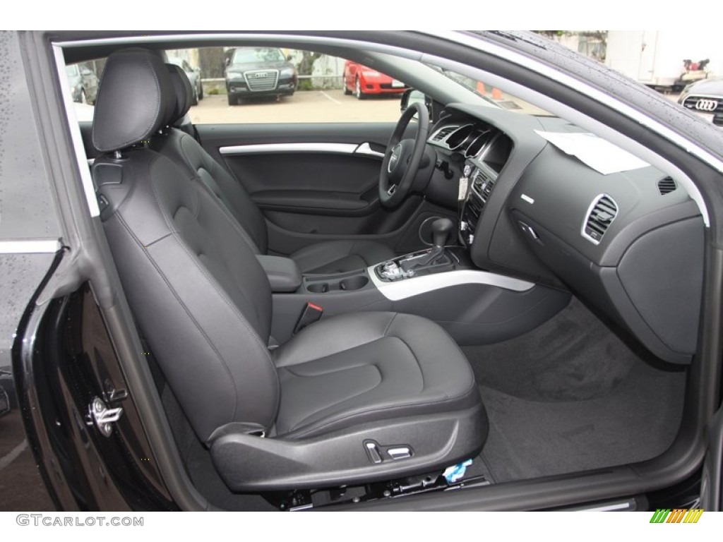 Black Interior 2013 Audi A5 2.0T quattro Coupe Photo #79880439