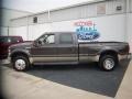 2008 Dark Stone Brown Metallic Ford F450 Super Duty Lariat Crew Cab 4x4 Dually  photo #13