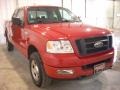 2005 Bright Red Ford F150 XL SuperCab 4x4  photo #16