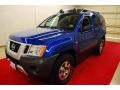 2012 Metallic Blue Nissan Xterra Pro-4X 4x4  photo #3