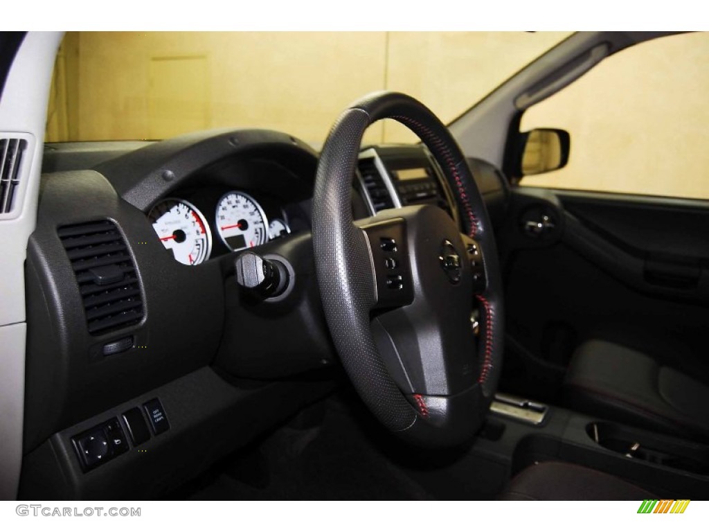 2012 Xterra Pro-4X 4x4 - Metallic Blue / Pro 4X Gray Leather photo #11