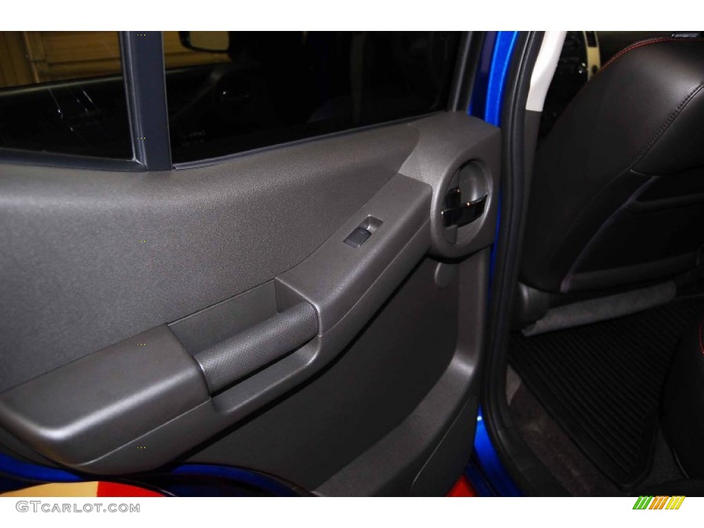 2012 Xterra Pro-4X 4x4 - Metallic Blue / Pro 4X Gray Leather photo #13