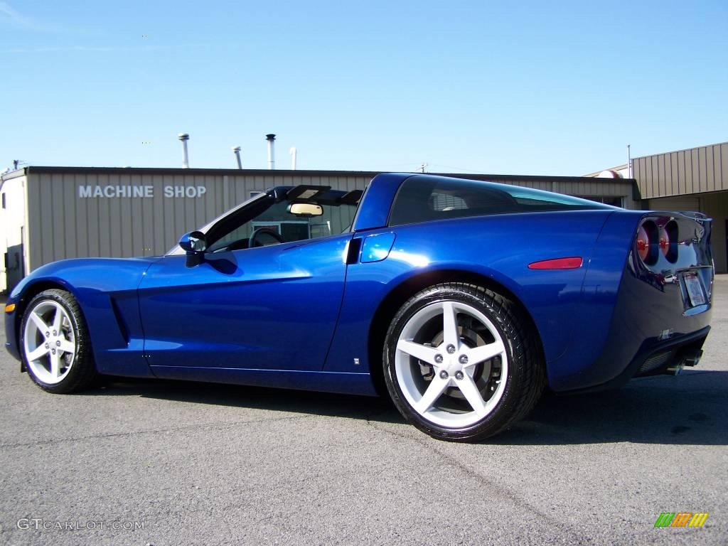 2006 Corvette Coupe - LeMans Blue Metallic / Cashmere Beige photo #21