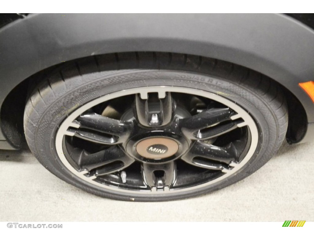 2013 Cooper Clubman Bond Street Package - Midnight Black Metallic / Bond Street Carbon Black/Champagne Lounge Leather photo #2