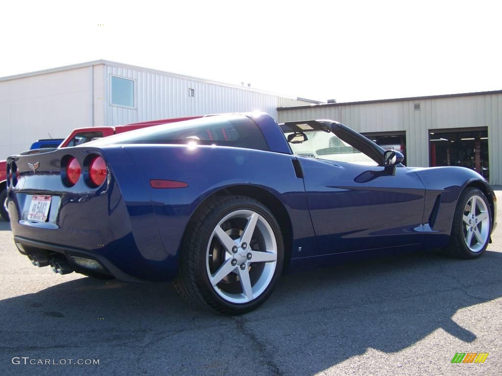 2006 Corvette Coupe - LeMans Blue Metallic / Cashmere Beige photo #22