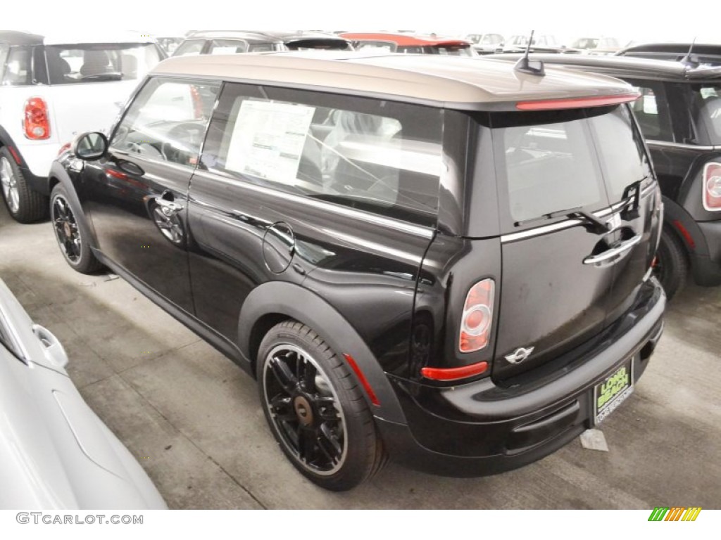 2013 Midnight Black Metallic Mini Cooper Clubman Bond Street Package