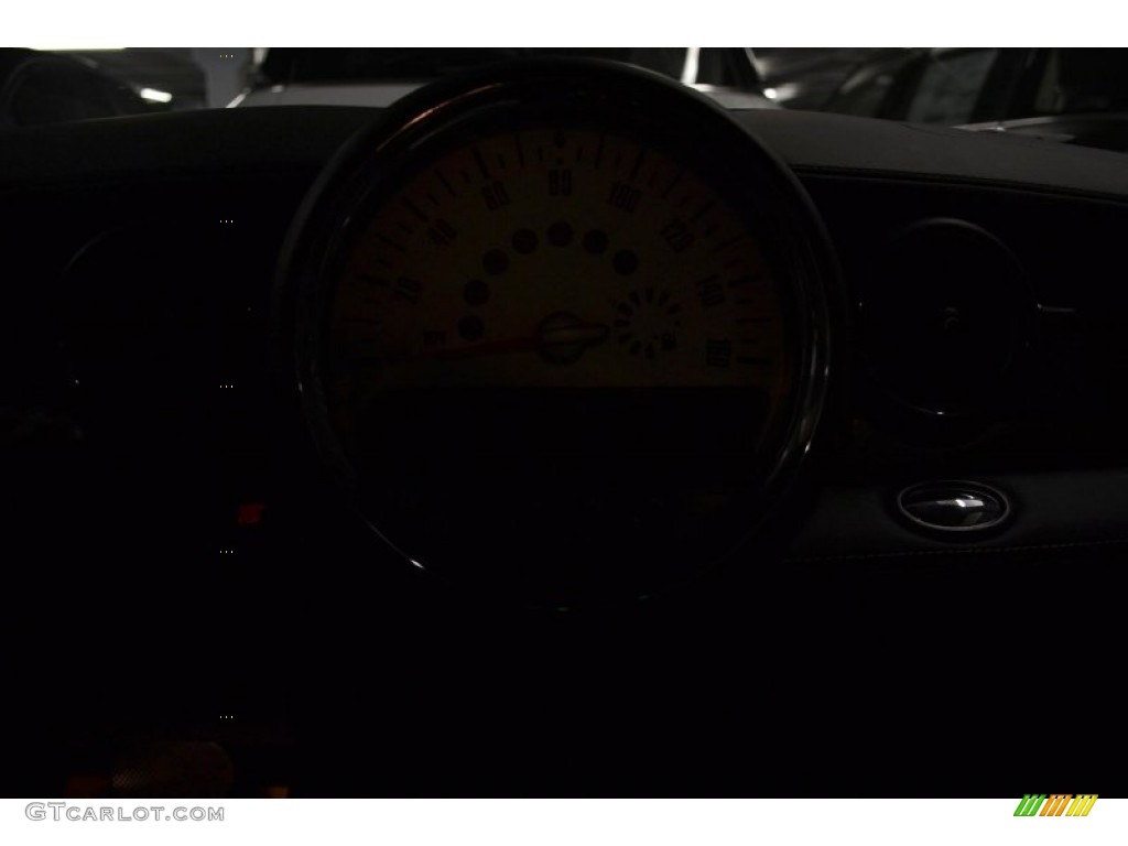 2013 Cooper Clubman Bond Street Package - Midnight Black Metallic / Bond Street Carbon Black/Champagne Lounge Leather photo #8