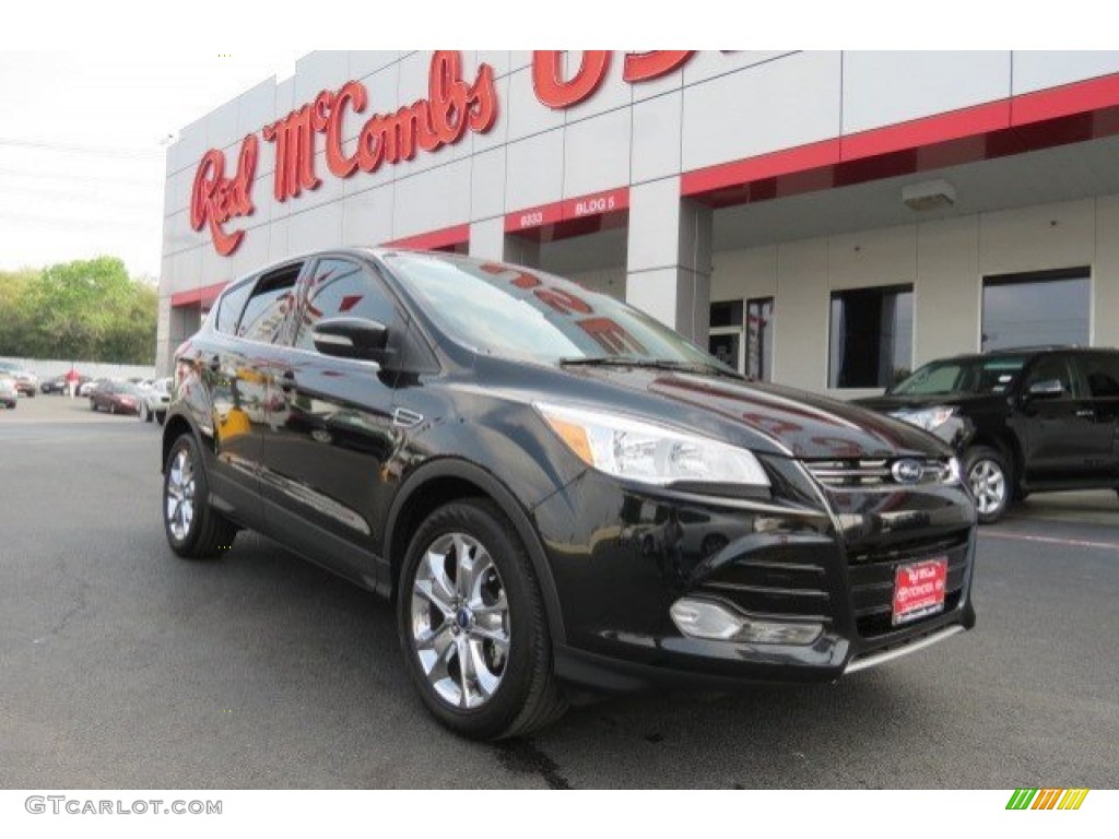 2013 Escape SEL 1.6L EcoBoost - Tuxedo Black Metallic / Charcoal Black photo #1