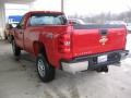 Victory Red - Silverado 2500HD Work Truck Regular Cab 4x4 Photo No. 3