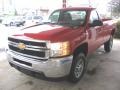 Victory Red - Silverado 2500HD Work Truck Regular Cab 4x4 Photo No. 11