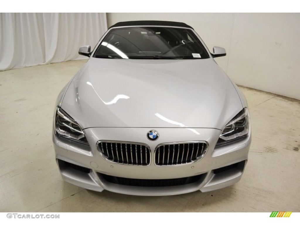 2013 6 Series 650i Convertible - Titanium Silver Metallic / Black photo #5