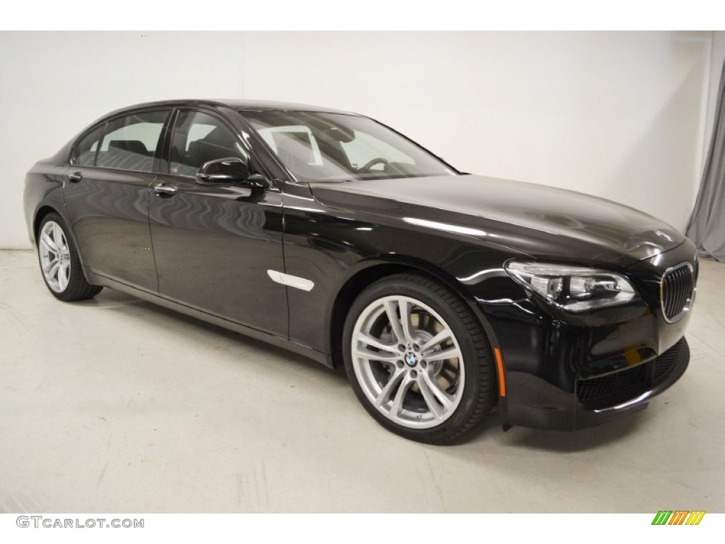 Jet Black 2013 BMW 7 Series 740Li Sedan Exterior Photo #79883460
