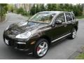 2009 Macadamia Metallic Porsche Cayenne Turbo  photo #1