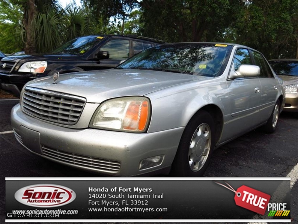 2000 DeVille Sedan - Sterling / Pewter photo #1