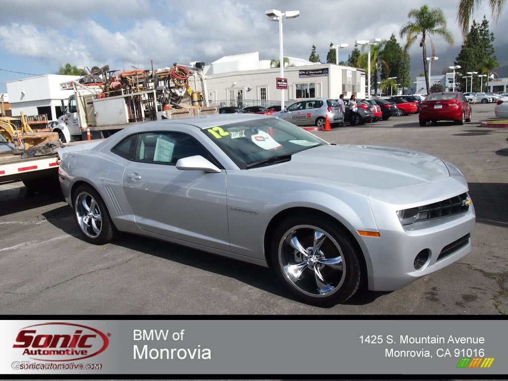 2012 Camaro LS Coupe - Silver Ice Metallic / Gray photo #1