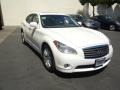 2011 Moonlight White Infiniti M 37 Sedan  photo #3