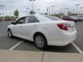 2013 Super White Toyota Camry LE  photo #19