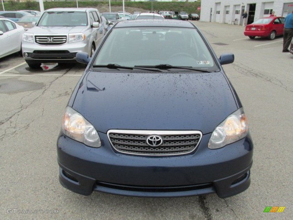 2006 Corolla S - Indigo Ink Pearl / Dark Charcoal photo #4