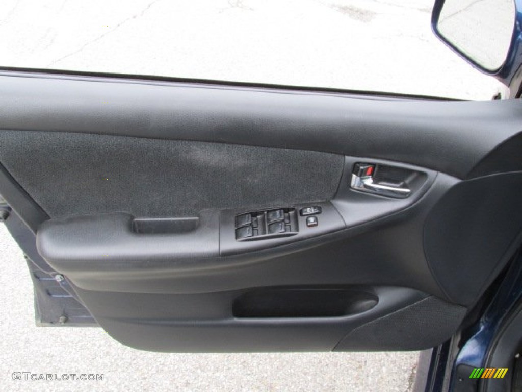 2006 Corolla S - Indigo Ink Pearl / Dark Charcoal photo #11
