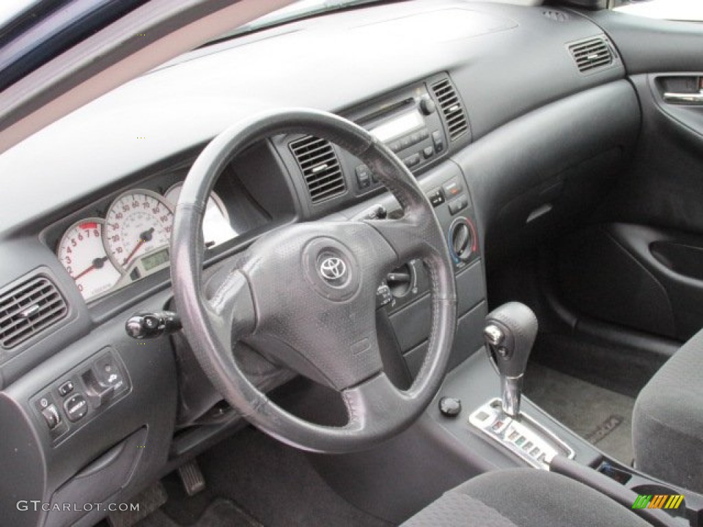 2006 Corolla S - Indigo Ink Pearl / Dark Charcoal photo #12