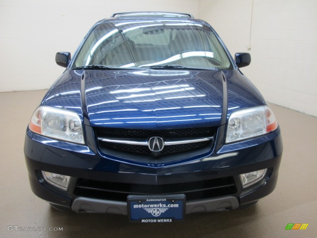 2003 MDX  - Midnight Blue Pearl / Saddle photo #2