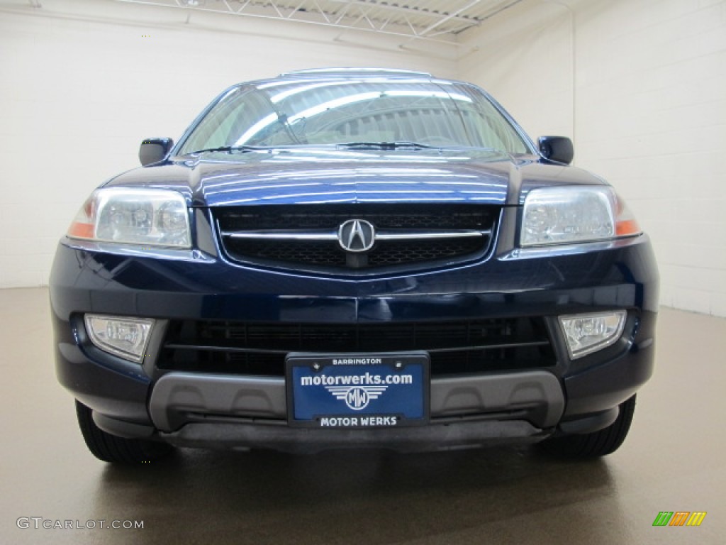 2003 MDX  - Midnight Blue Pearl / Saddle photo #3