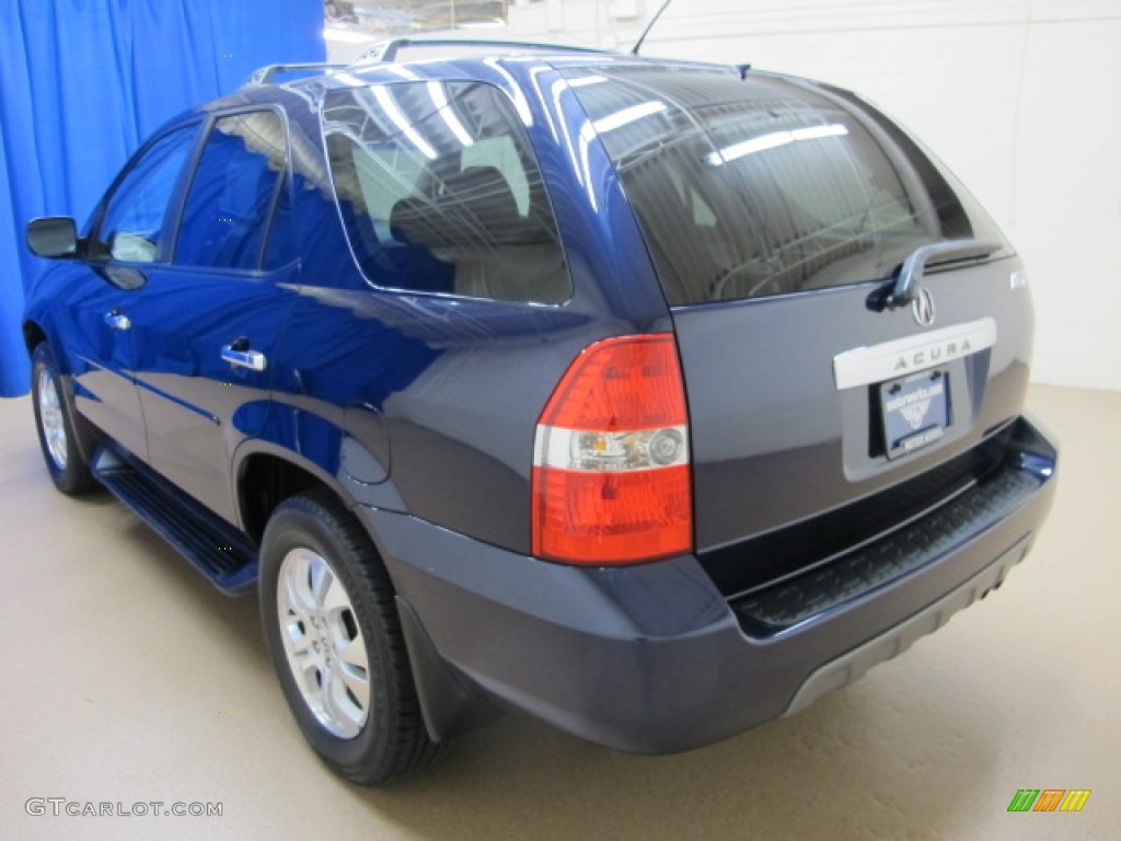 2003 MDX  - Midnight Blue Pearl / Saddle photo #6