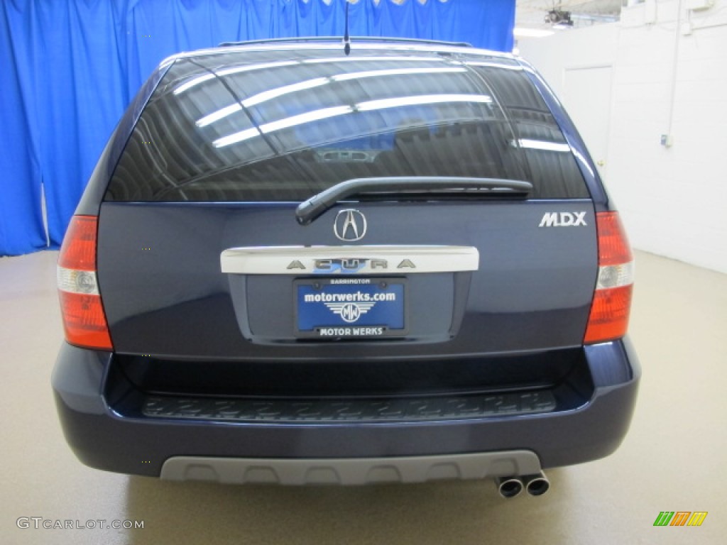 2003 MDX  - Midnight Blue Pearl / Saddle photo #7