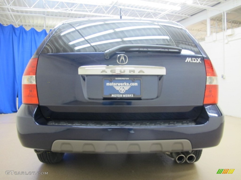 2003 MDX  - Midnight Blue Pearl / Saddle photo #8