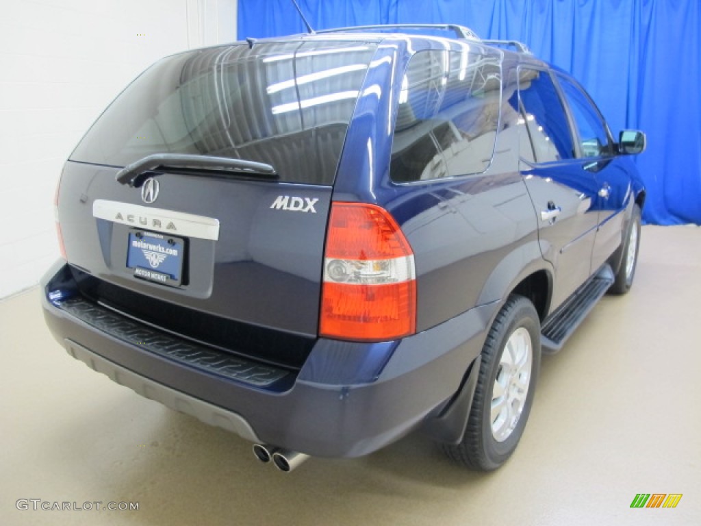 2003 MDX  - Midnight Blue Pearl / Saddle photo #9