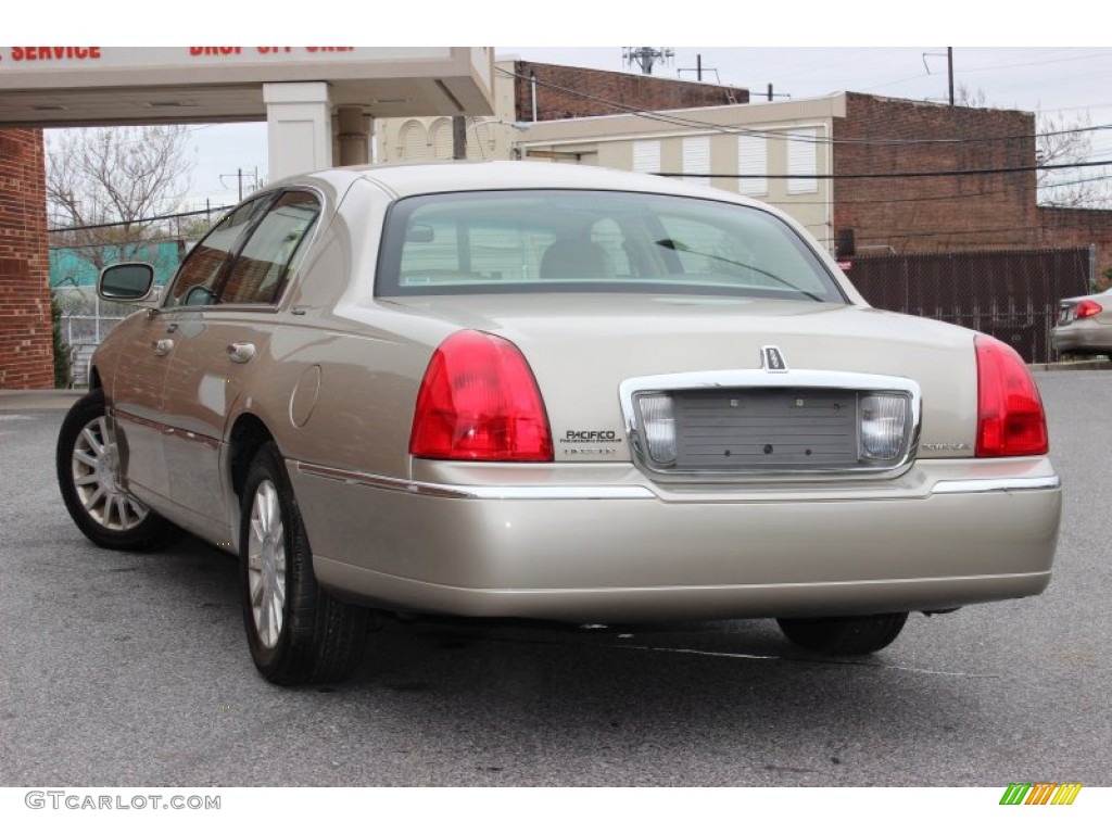 2007 Town Car Signature - Light French Silk Metallic / Light Camel photo #2