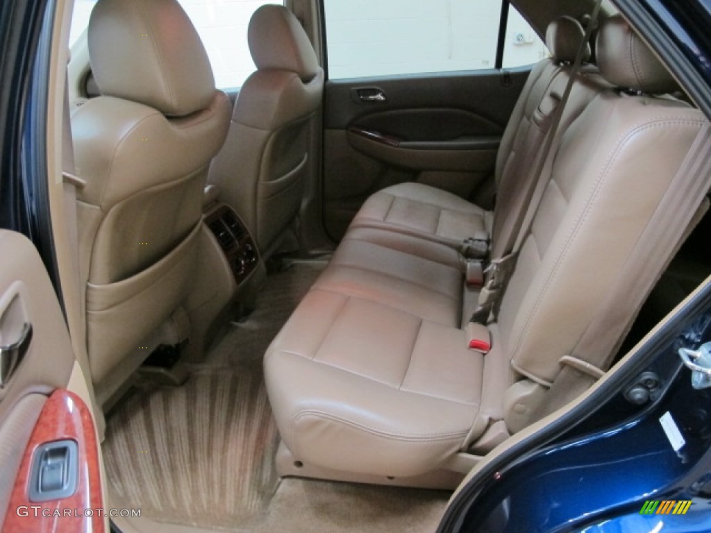 Saddle Interior 2003 Acura MDX Standard MDX Model Photo #79887574