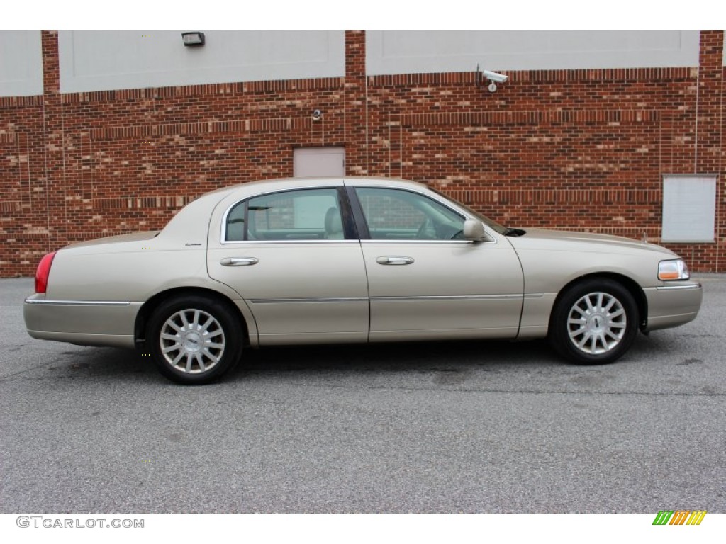 Light French Silk Metallic 2007 Lincoln Town Car Signature Exterior Photo #79887669