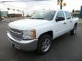 Summit White 2012 Chevrolet Silverado 1500 LT Crew Cab 4x4 Exterior