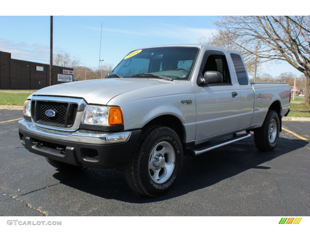 Silver Metallic Ford Ranger