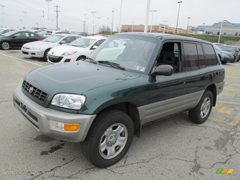 Deep Jewel Green 2000 Toyota RAV4 4WD Exterior Photo #79888931