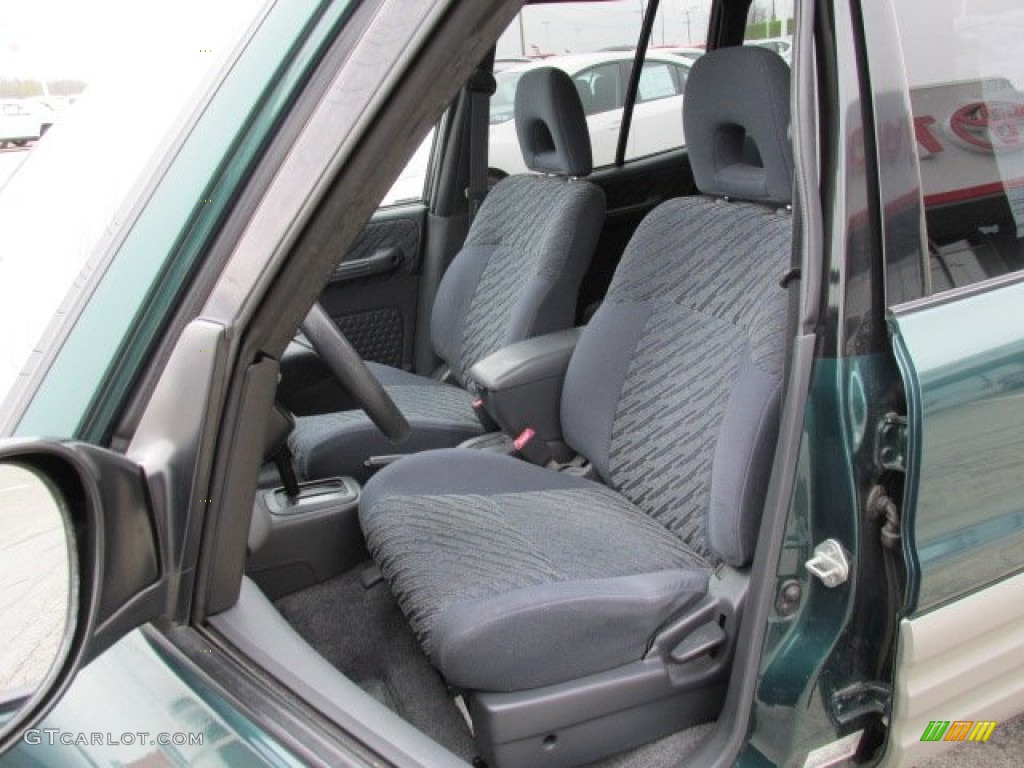 2000 RAV4 4WD - Deep Jewel Green / Gray photo #9