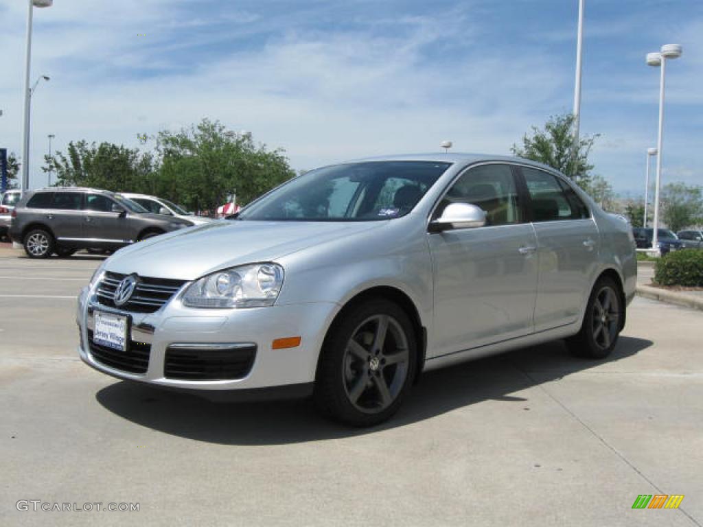 2008 Jetta SE Sedan - Reflex Silver Metallic / Art Grey photo #7