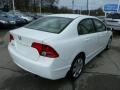 2007 Taffeta White Honda Civic LX Sedan  photo #3