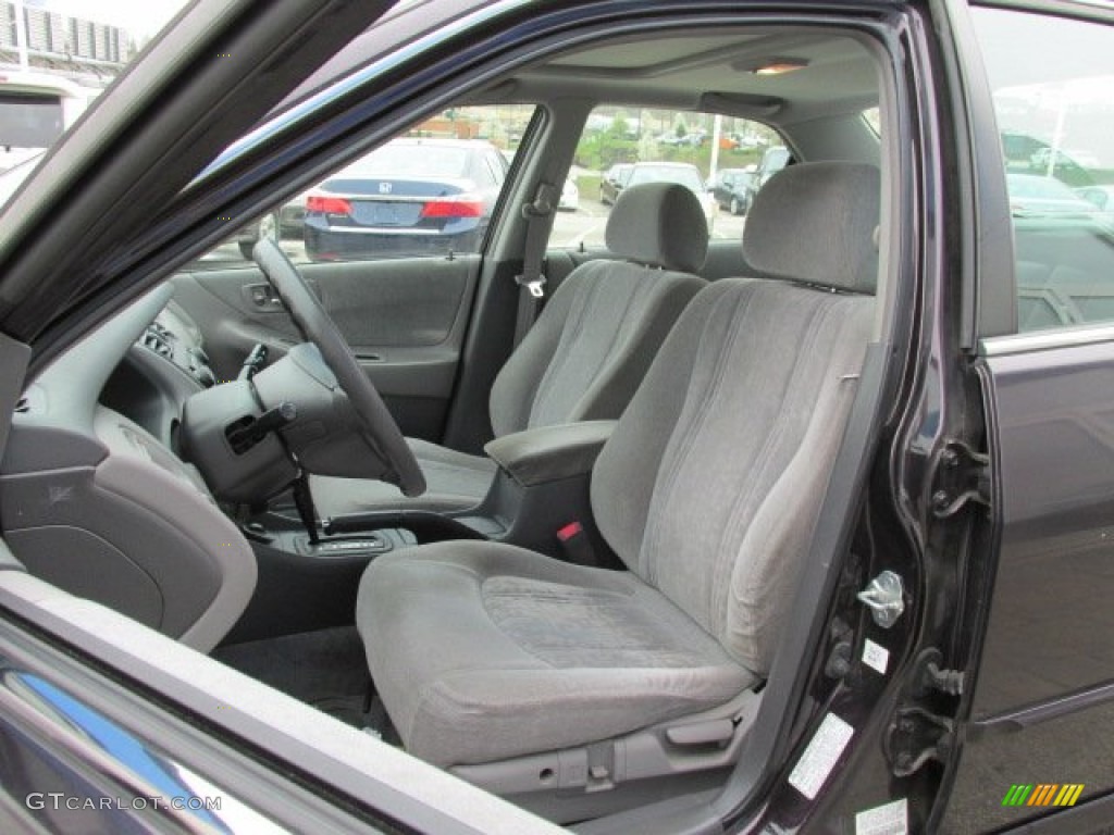 1999 Accord EX Sedan - Black Currant Pearl / Gray photo #14
