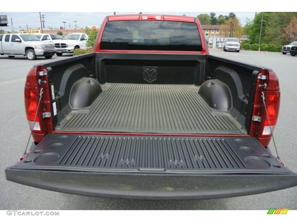 2012 Ram 1500 ST Quad Cab - Deep Molten Red Pearl / Dark Slate Gray/Medium Graystone photo #16